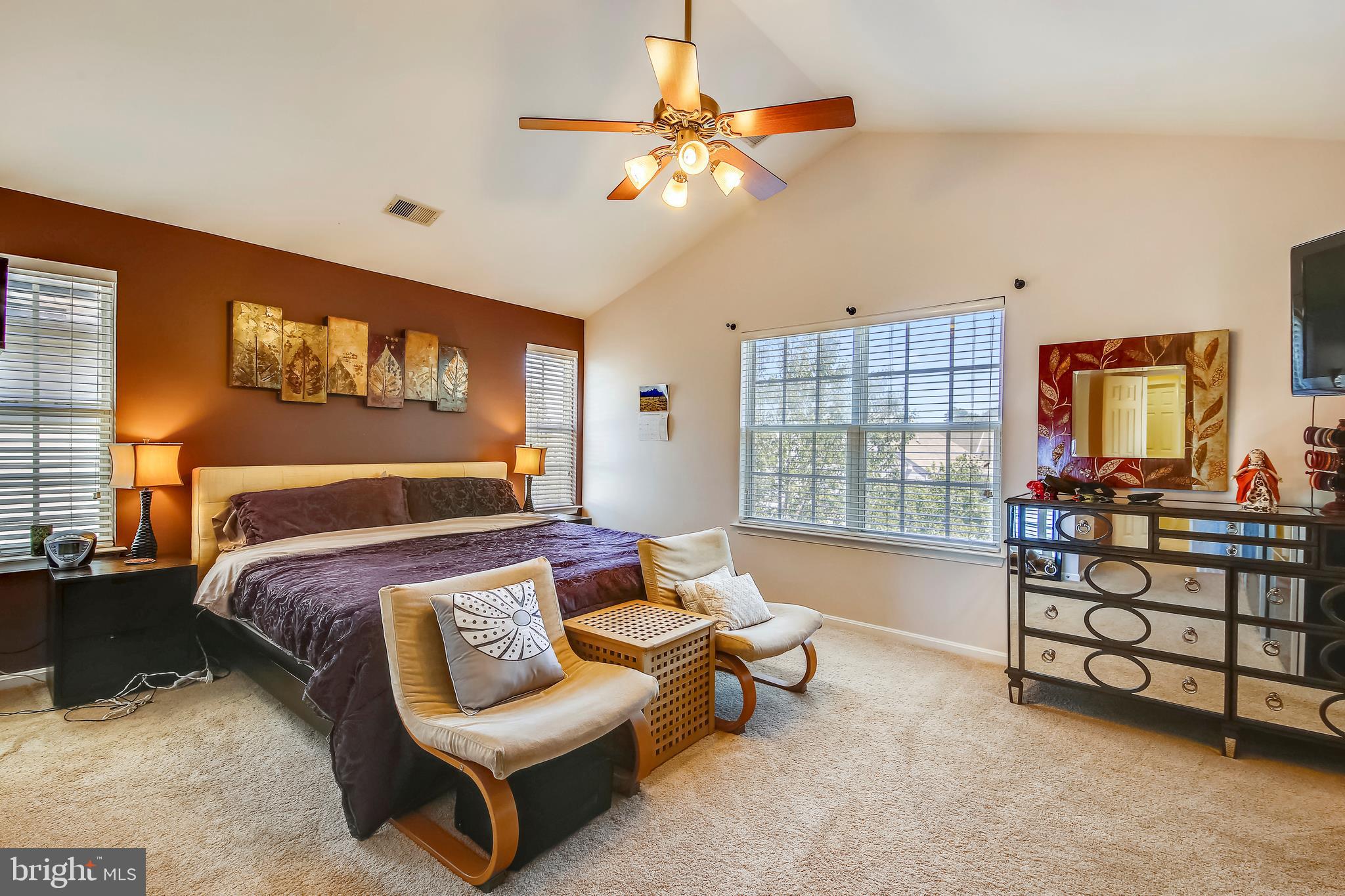 18123 Coachmans Road Germantown, MD 20874 - Photo 26 of 46 Master bedroom with cathedral ceiling