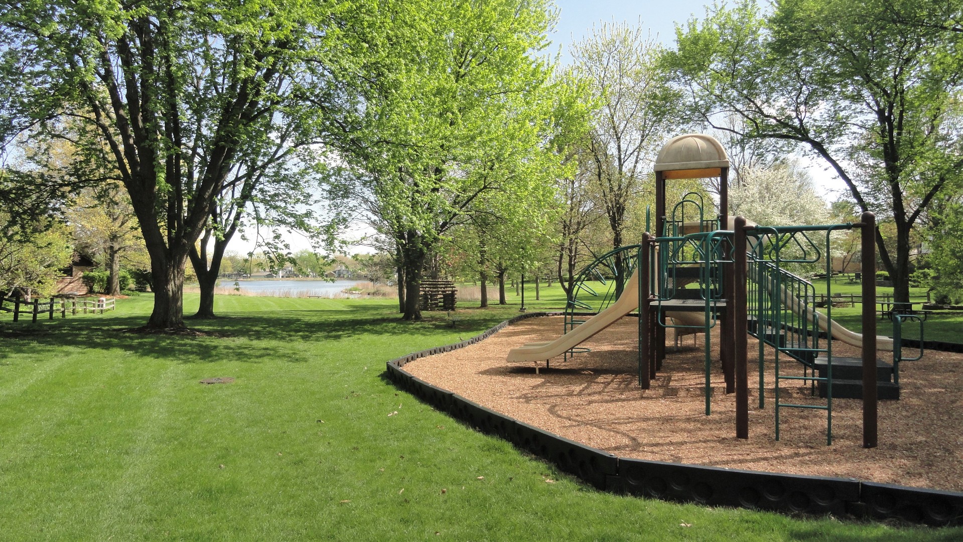 22 Cedar Gate Circle Sugar Grove, IL 60554 - Photo 33 of 35 a view of a park with large trees