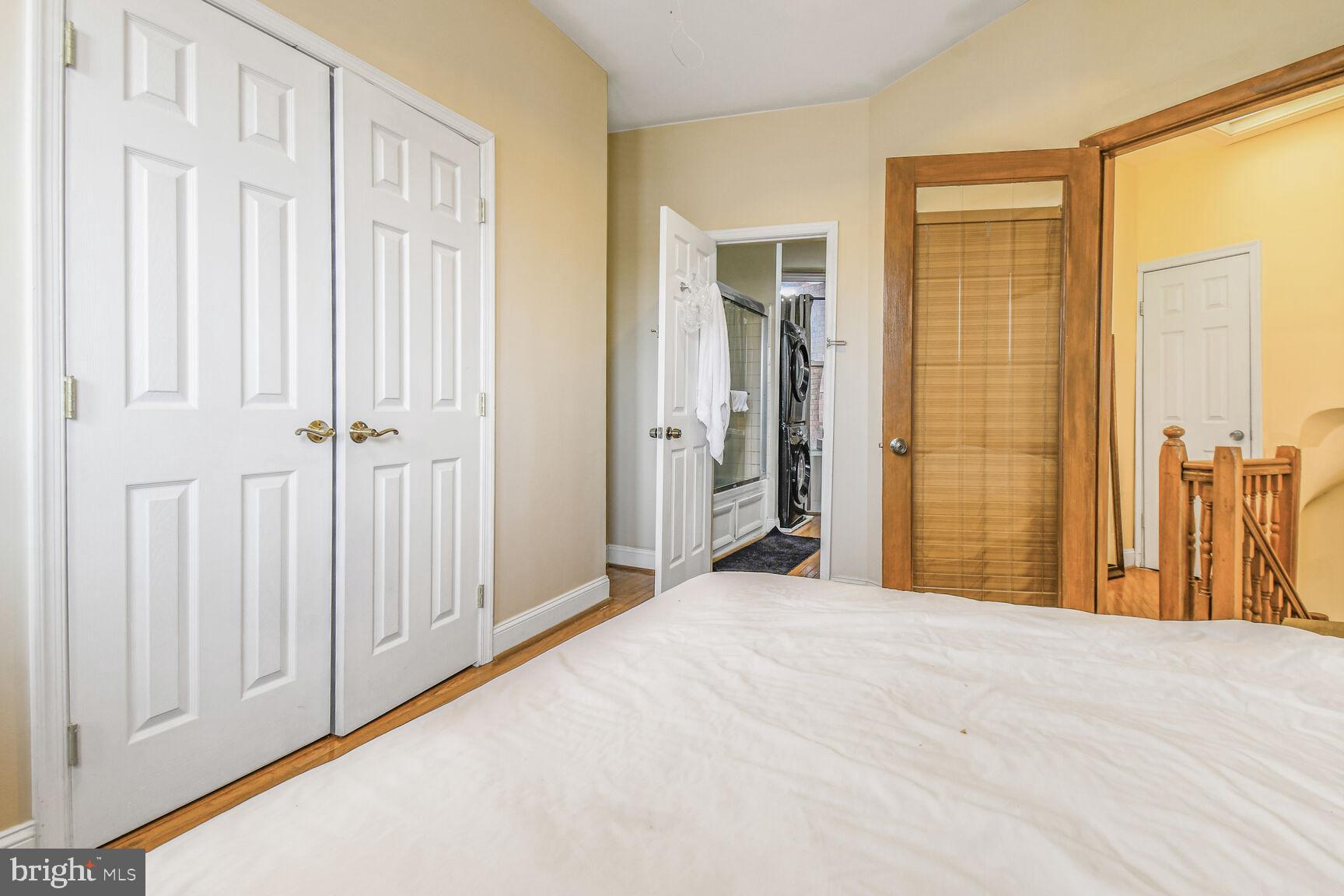 414 Florida Avenue Northwest Washington, DC 20001 - Photo 14 of 24 a view of a room with a wooden door