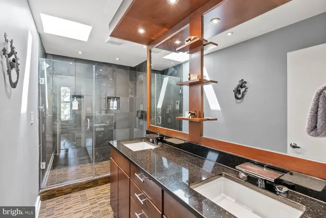 a room with gym equipment