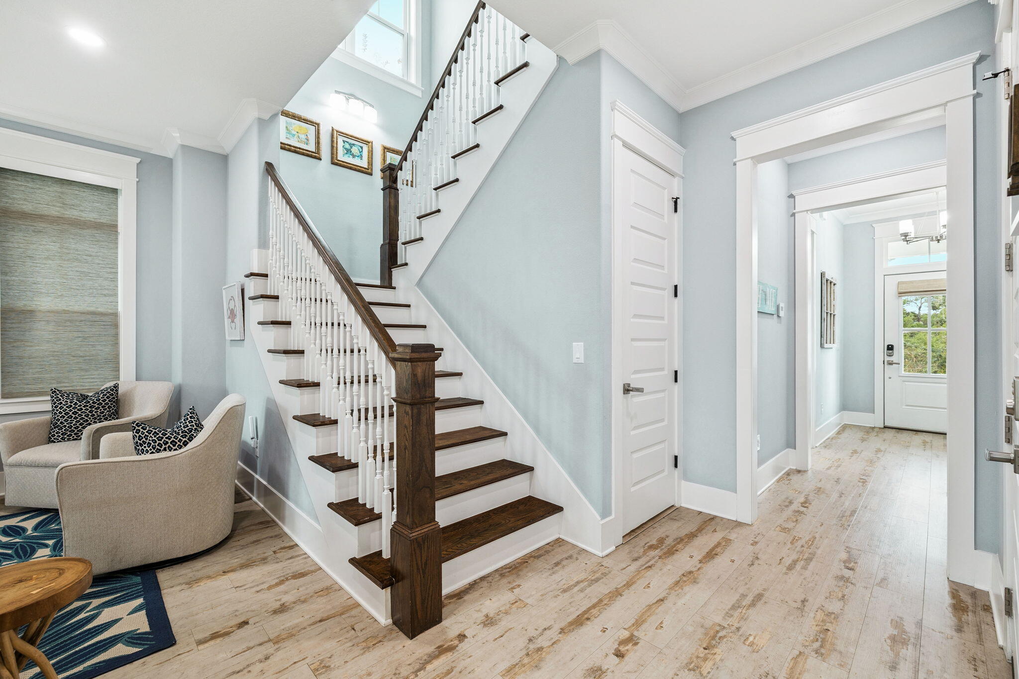 135 Gulfview Circle Santa Rosa Beach, FL 32459 - Photo 16 of 49 a room with stairs and furniture