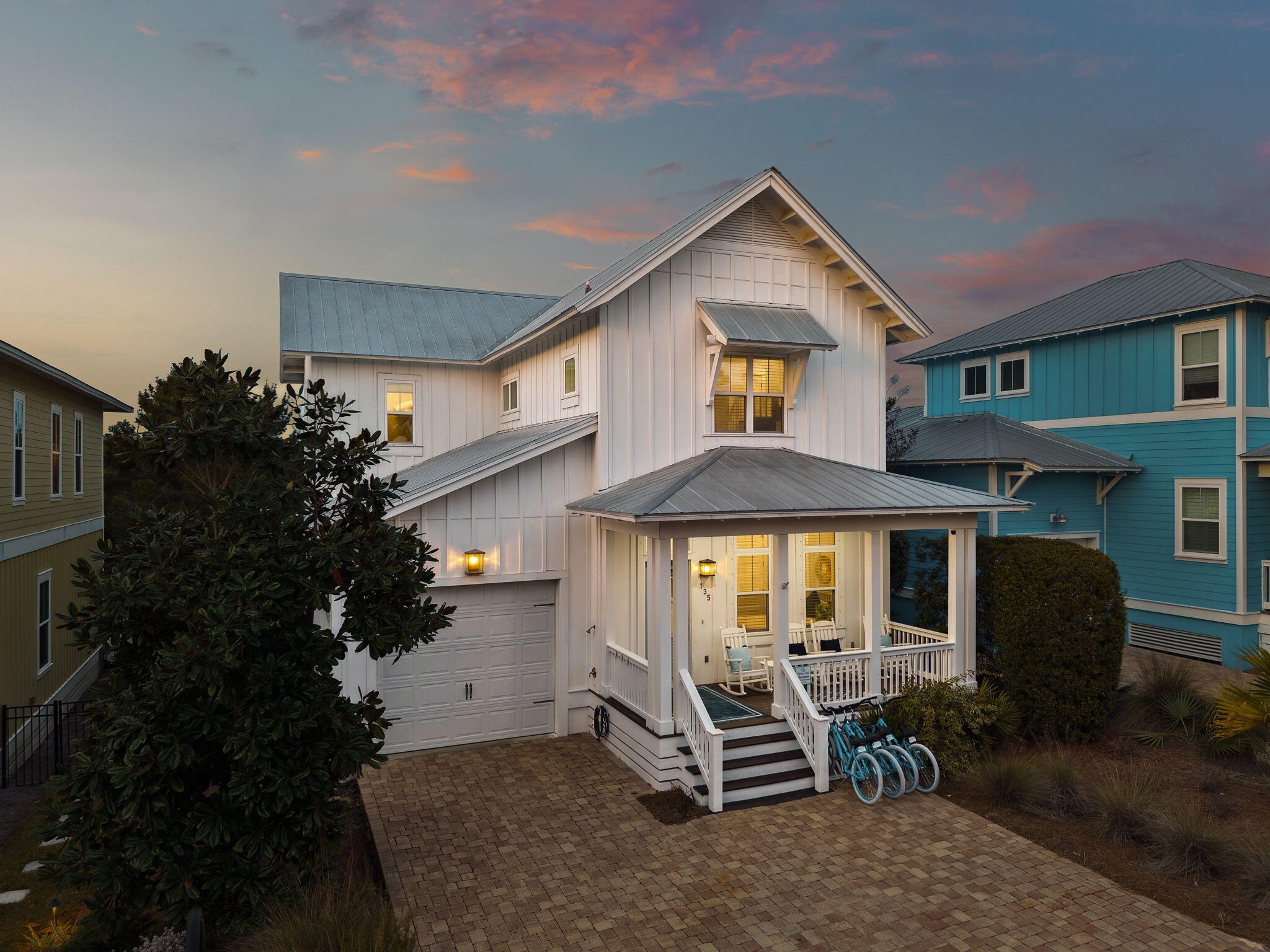 135 Gulfview Circle Santa Rosa Beach, FL 32459 - Photo 2 of 49 a front view of a house with garden