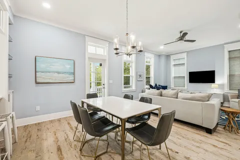 a view of hallway with washer and dryer