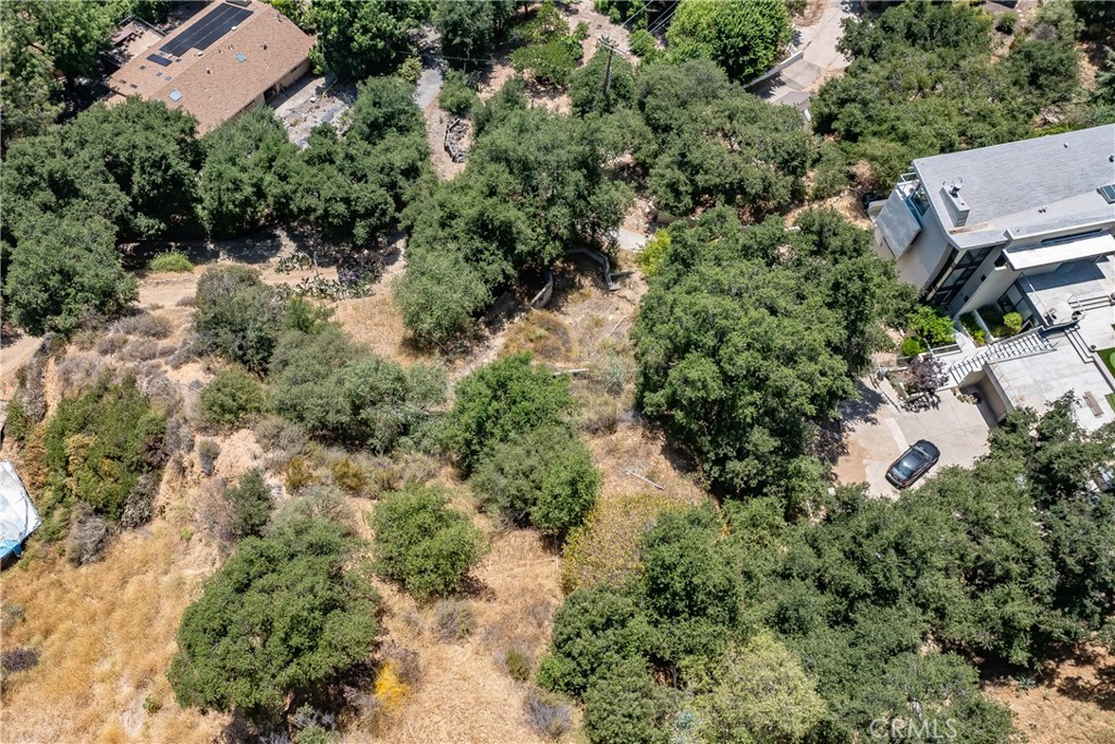 3577 Shaw Ranch Road Pasadena, CA 91107 - Photo 13 of 24 an aerial view of house with yard