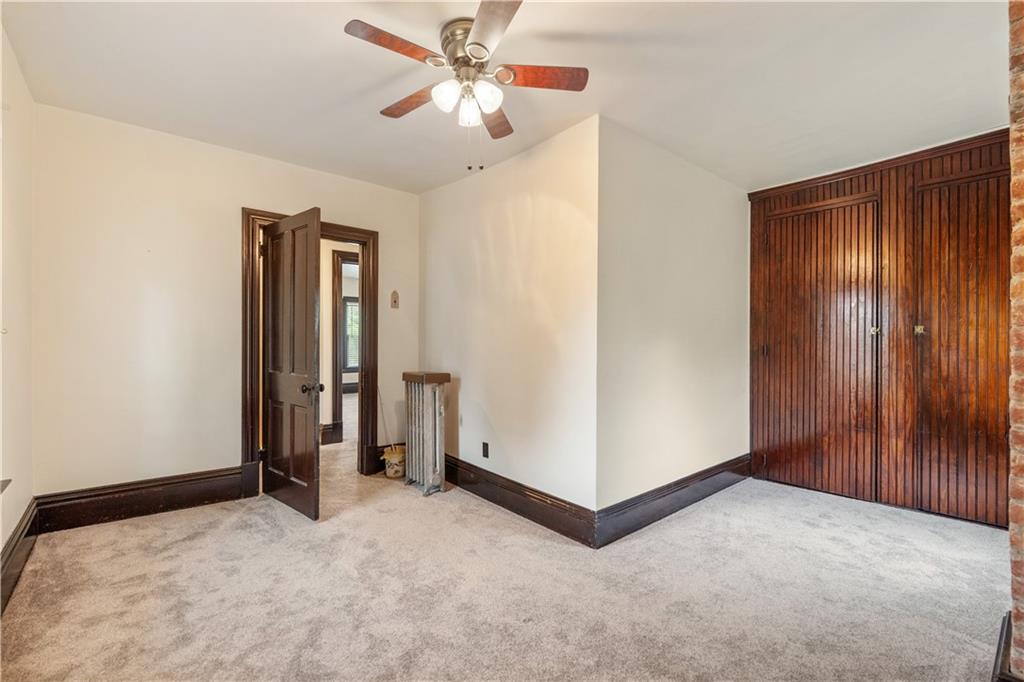 373 Searight Herbert Road Uniontown, PA 15401 - Photo 36 of 40 a view of empty room with ceiling fan