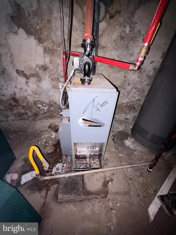 a room with pool table