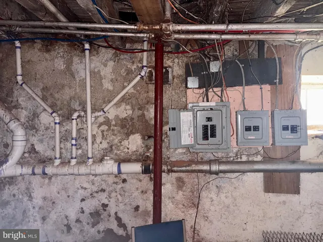 a view of water heater room