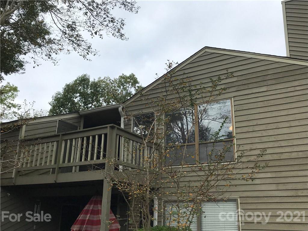 a view of a house with a deck
