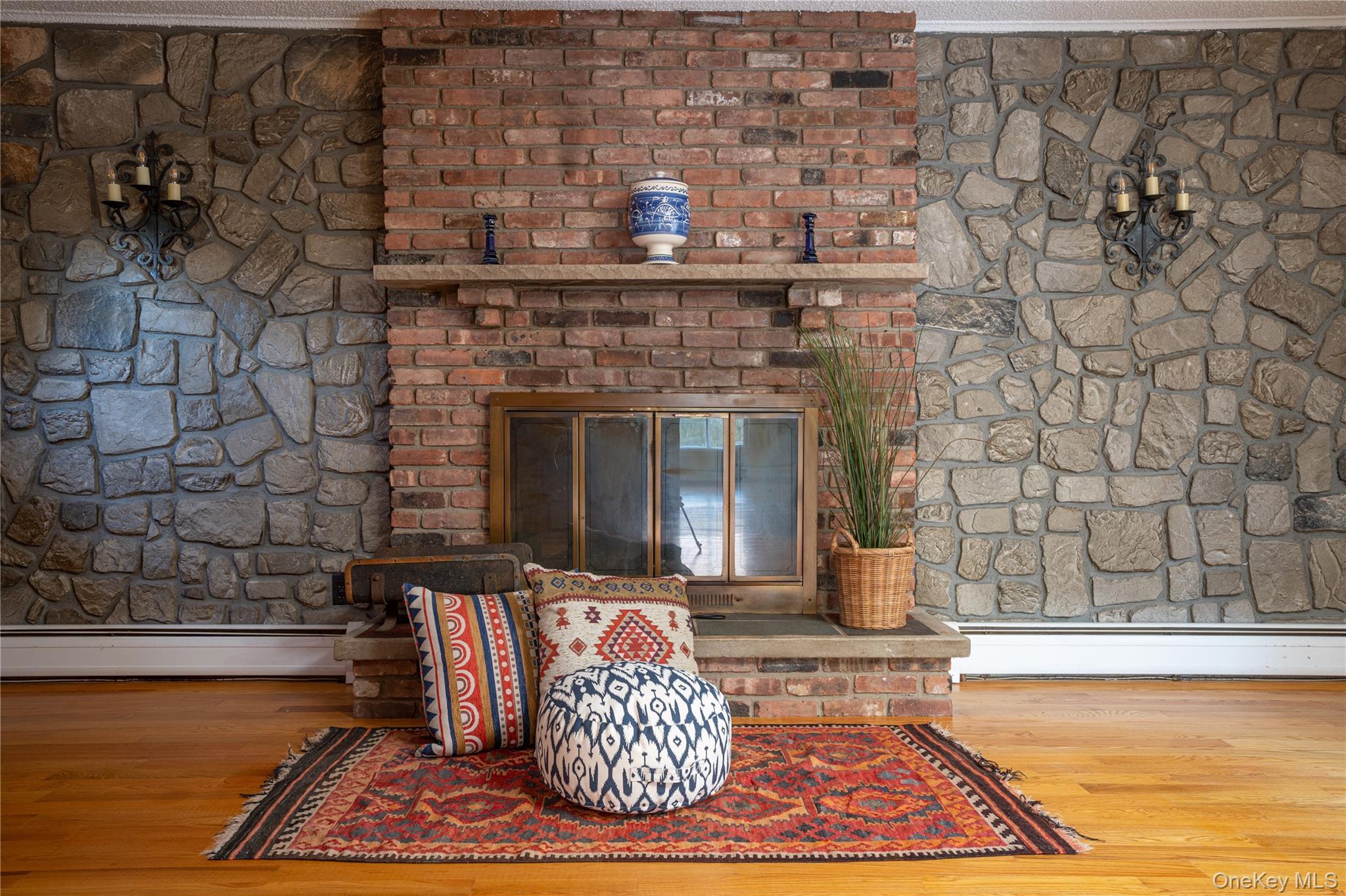 551 South Pascack Road Spring Valley, NY 10977 - Photo 13 of 31 a living room with a fireplace
