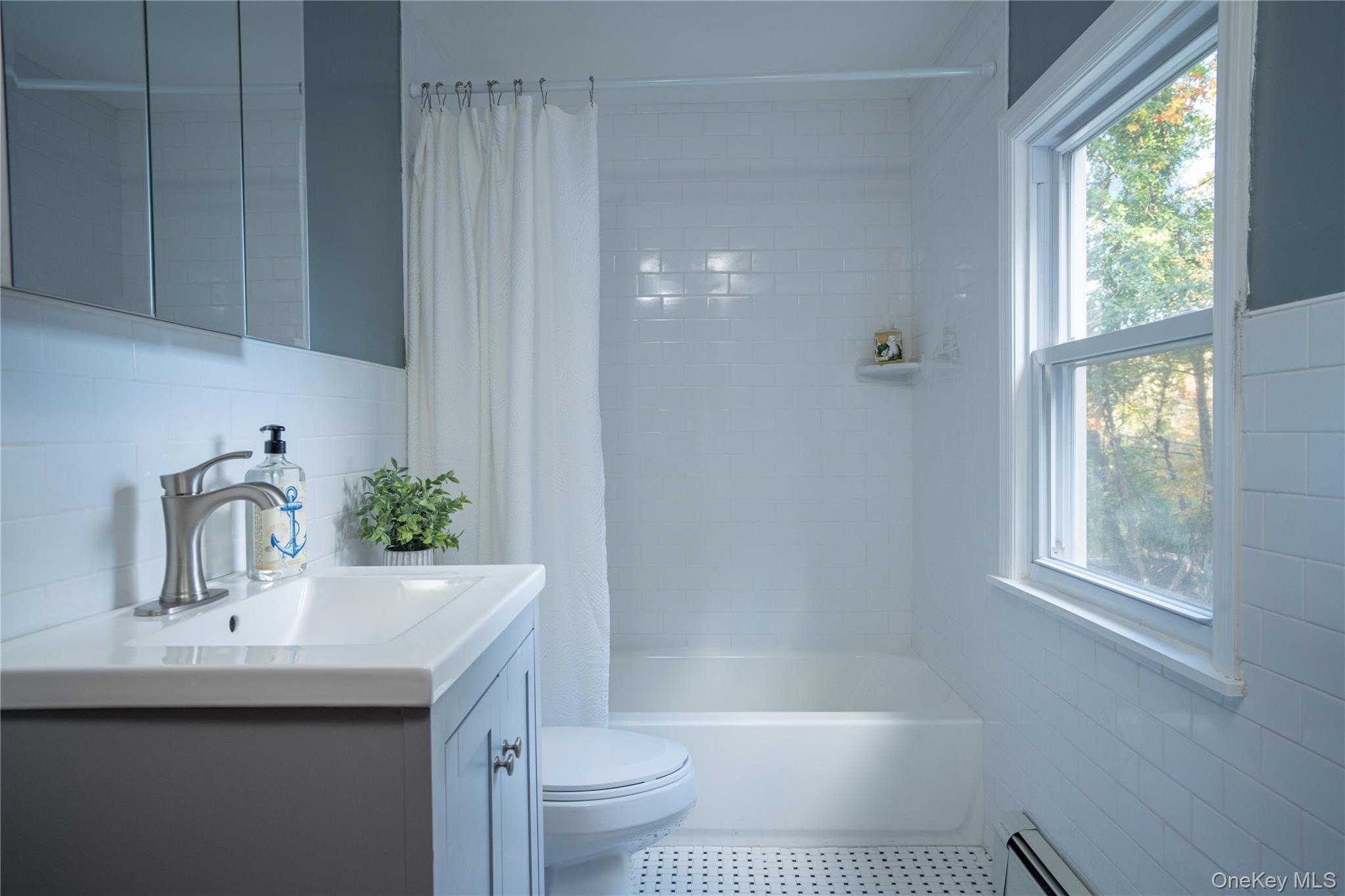 551 South Pascack Road Spring Valley, NY 10977 - Photo 22 of 31 a bathroom with a sink a toilet and shower