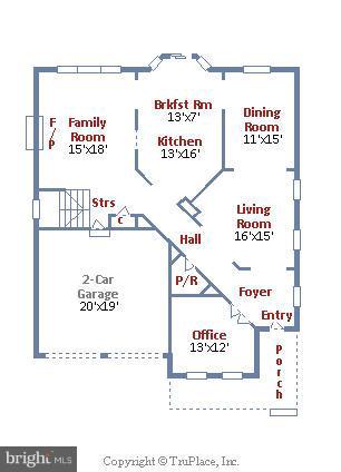 12315 Cypress Spring Road Clarksburg, MD 20871 - Photo 28 of 29 Upper Level Floor Plan