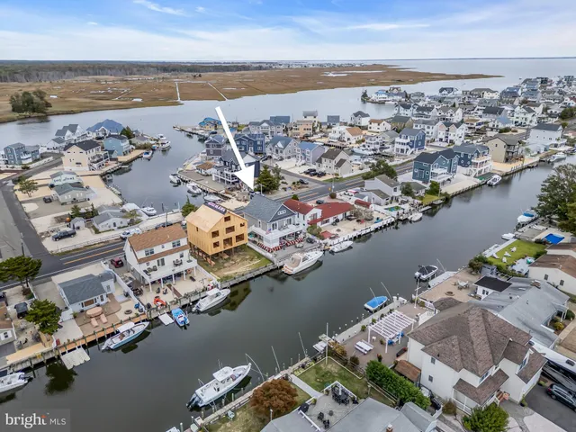 an aerial view of residential building with outdoor space