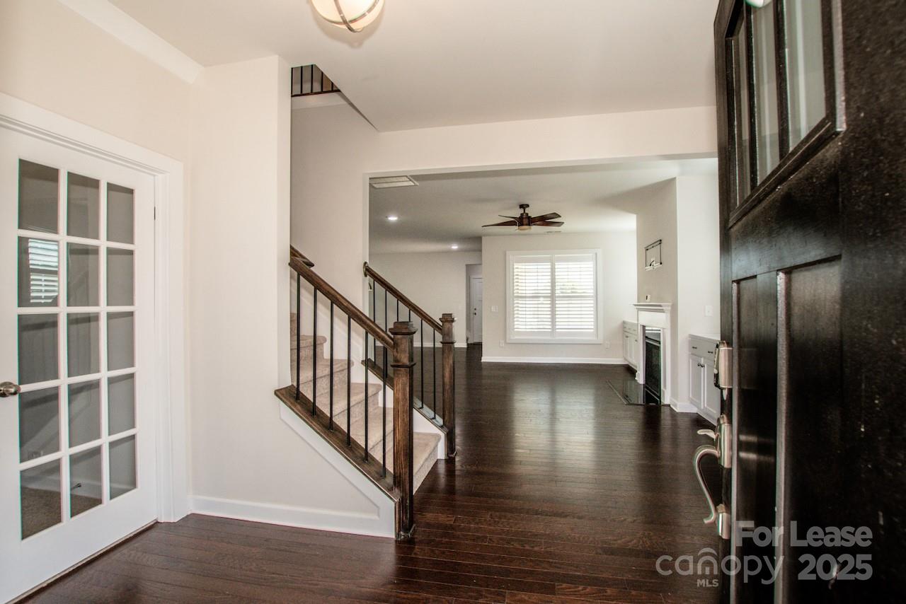 13218 Caite Ridge Road Davidson, NC 28036 - Photo 12 of 48 a view of gallery with wooden floor