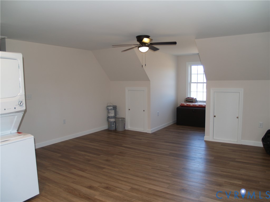 3129 Chickahominy Road Toano, VA 23168 - Photo 19 of 39 a view of empty room with wooden floor and fan