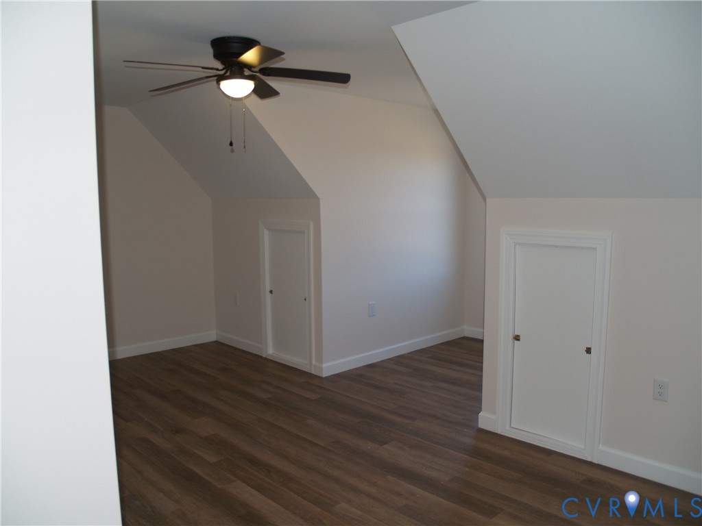 3129 Chickahominy Road Toano, VA 23168 - Photo 21 of 39 a view of empty room with wooden floor and fan