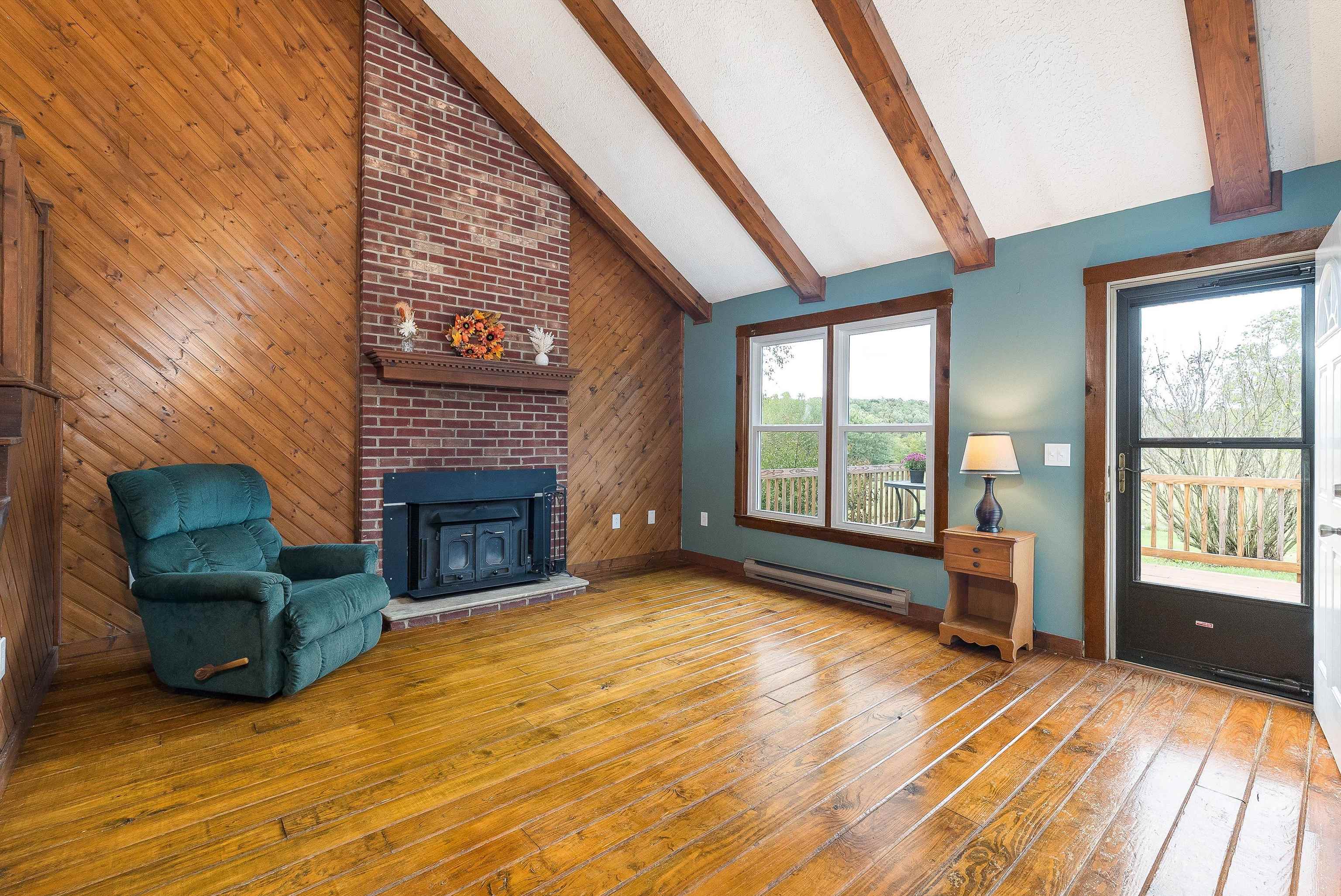 598 Broadhead School Road Greenville, VA 24440 - Photo 19 of 55 a view of a livingroom with furniture and a fireplace
