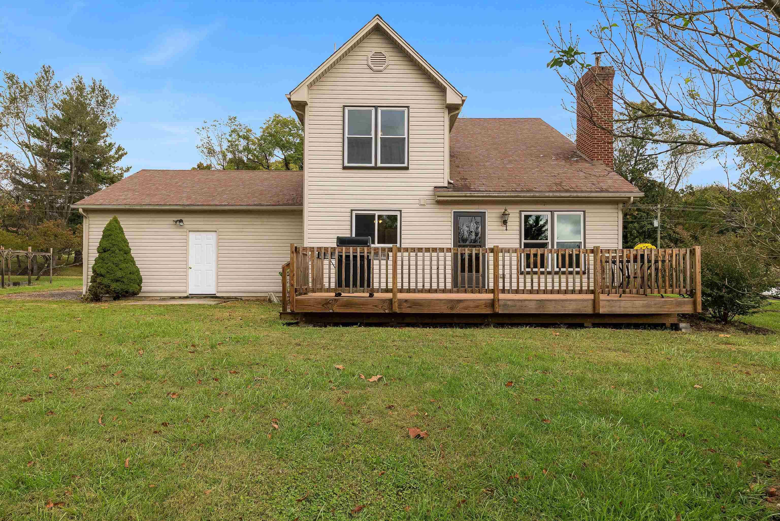 598 Broadhead School Road Greenville, VA 24440 - Photo 40 of 55 a view of a house with a yard and deck