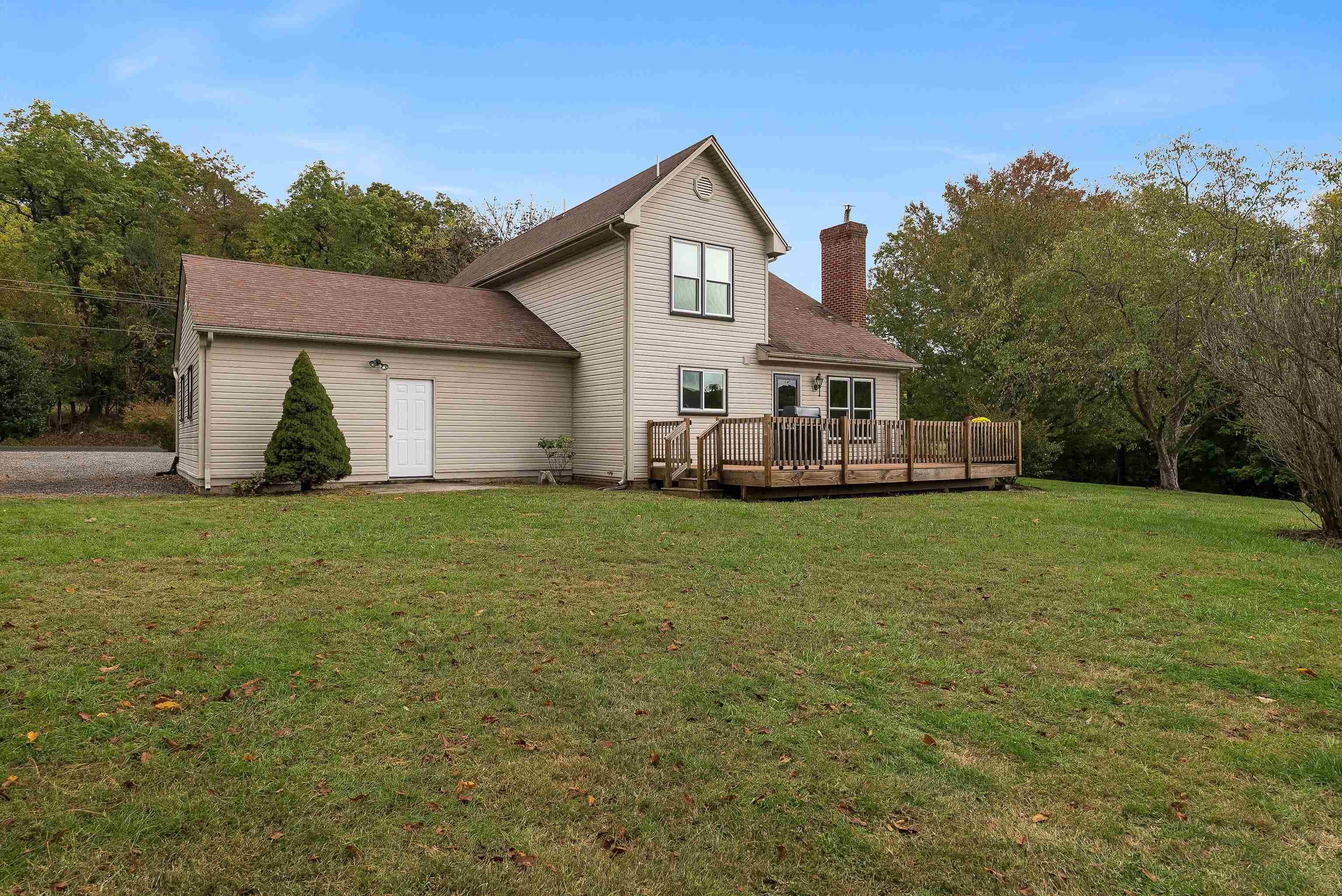 598 Broadhead School Road Greenville, VA 24440 - Photo 41 of 55 a front view of house with yard and green space
