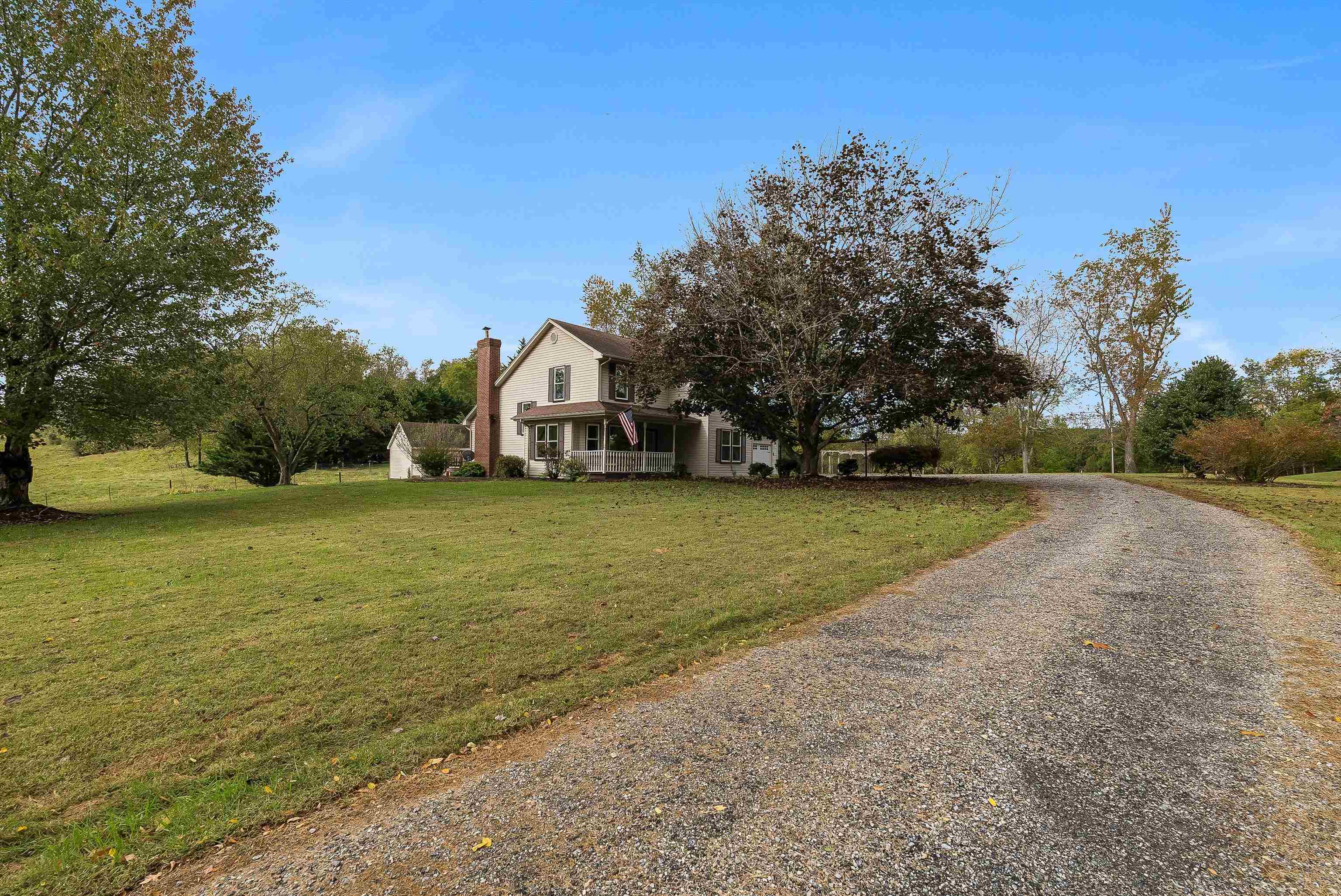 598 Broadhead School Road Greenville, VA 24440 - Photo 8 of 55 a view of a field with some trees in the background