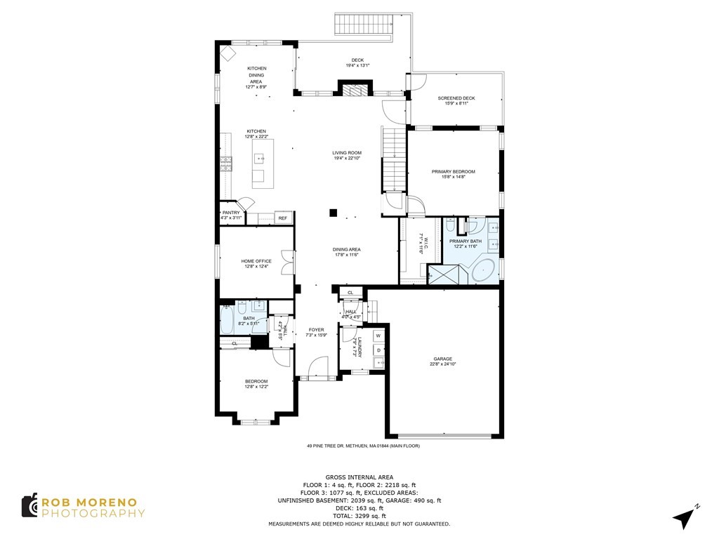 49 Pine Tree Drive, Unit 49 Methuen, MA 01844 - Photo 36 of 38 a picture of a floor plan