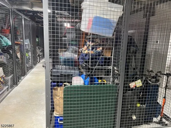 a room with gym equipment