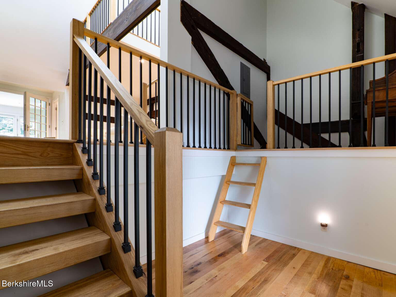 160 High Street Lee, MA 01238 - Photo 24 of 41 a view of entryway and hall with wooden floor