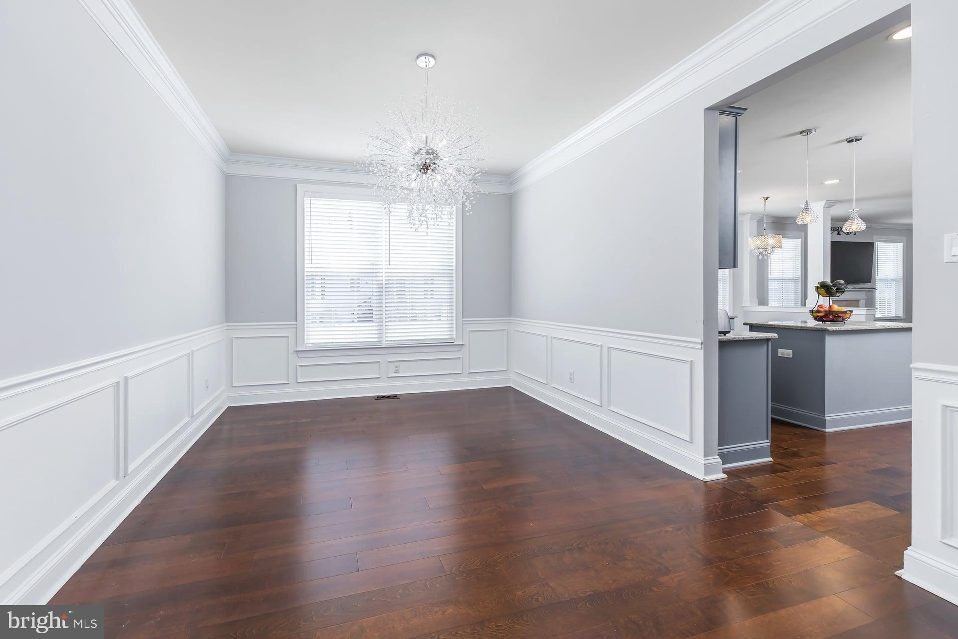707 Chelsea Road Mullica Hill, NJ 08062 - Photo 7 of 42 Dining room with shadow box and crown molding!