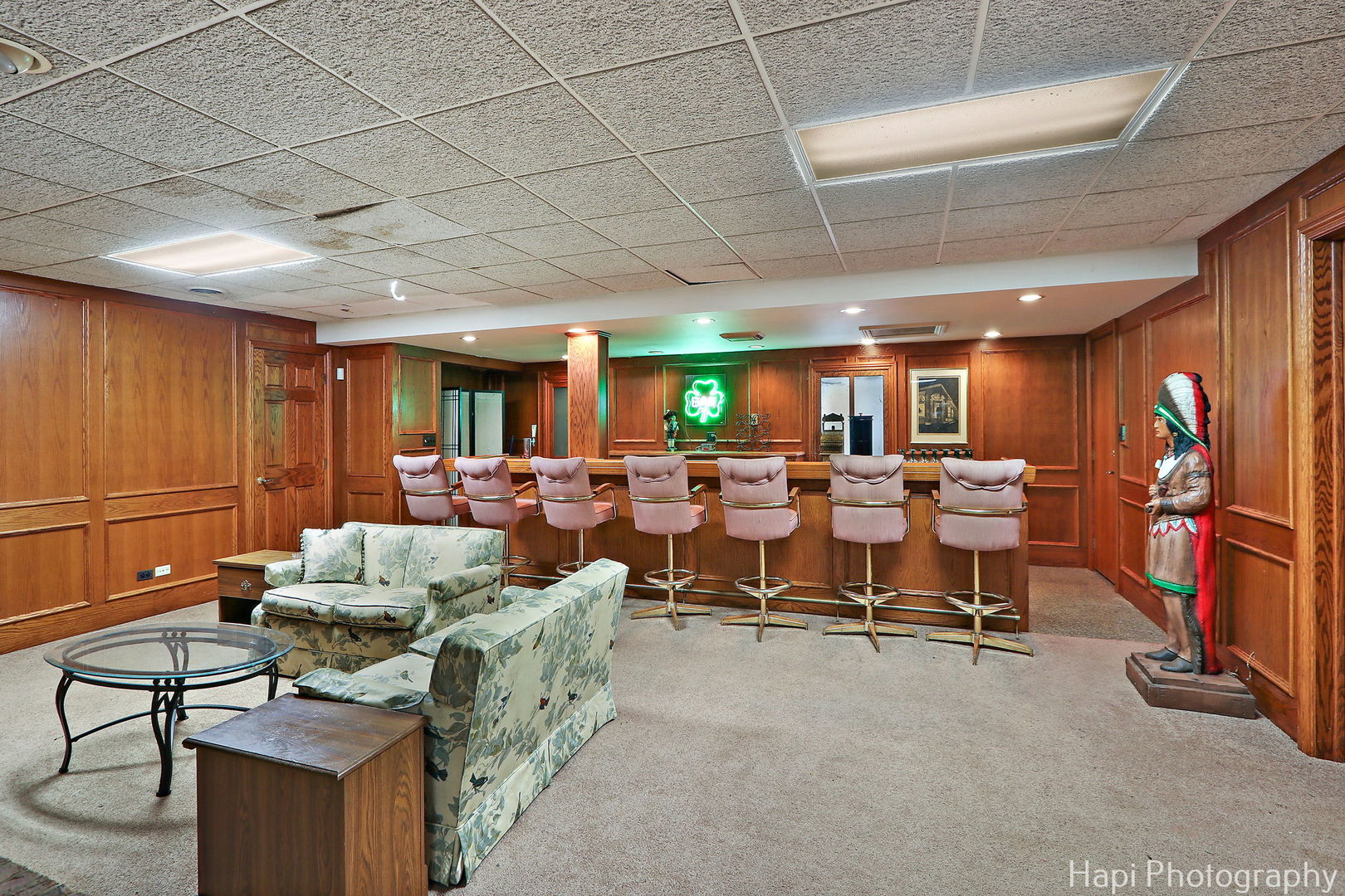 23 West County Line Road Barrington Hills, IL 60010 - Photo 40 of 71 a room with lots of chairs and mirrors