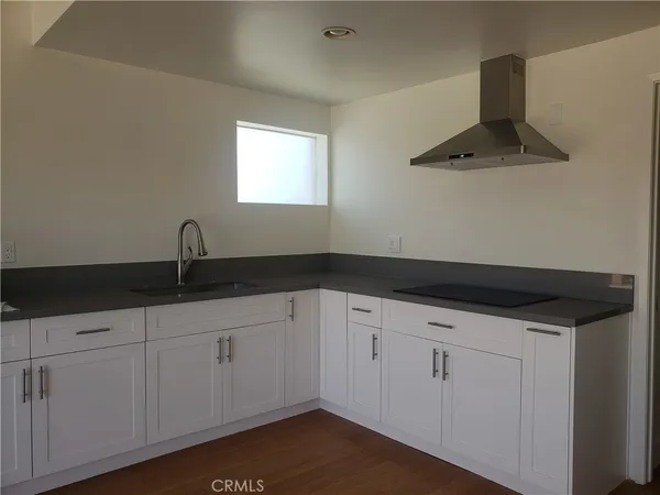 a close view of kitchen appliances