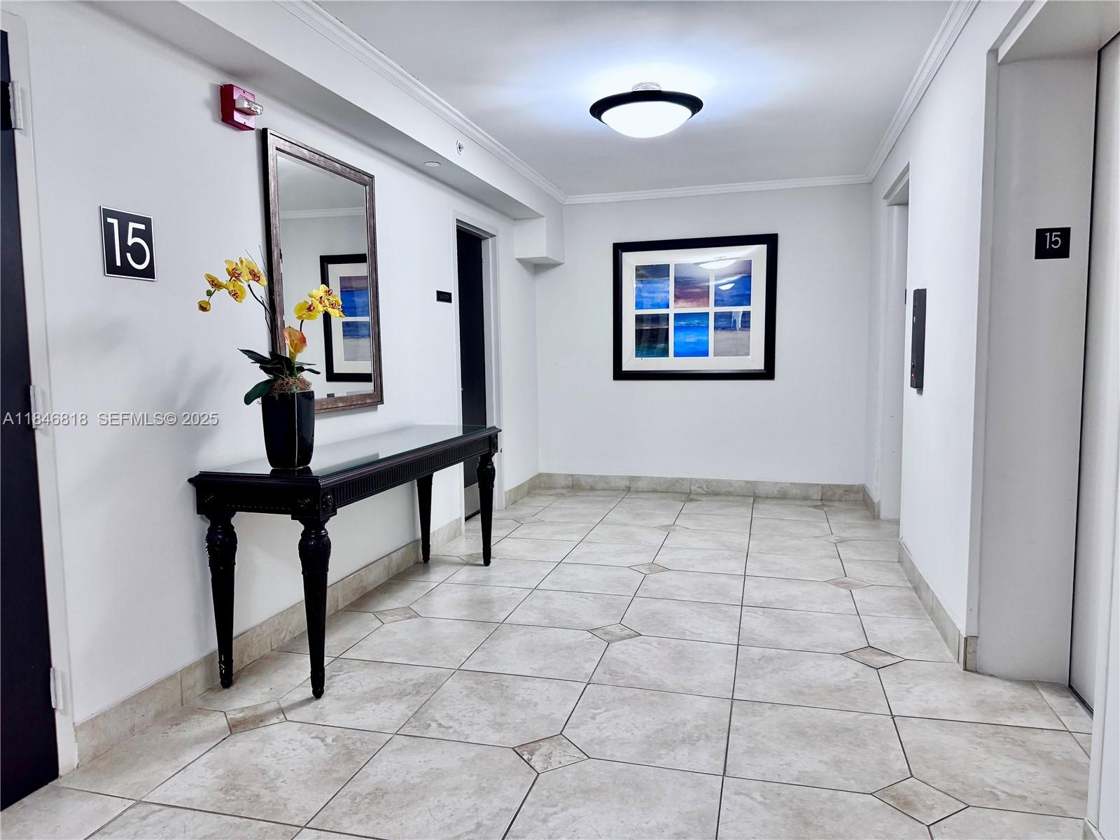 2851 Northeast 183rd Street, Unit 1508E Aventura, FL 33160 - Photo 15 of 27 a view of an entryway with stairs