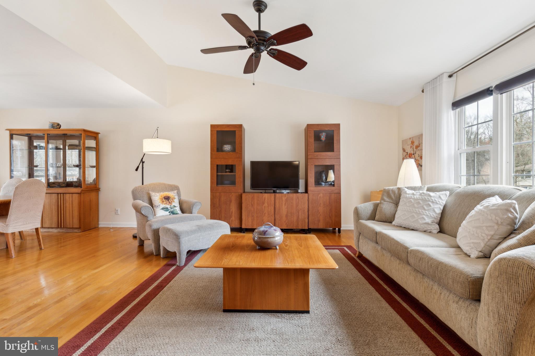 8708 Gateshead Road Alexandria, VA 22309 - Photo 6 of 52 Formal Living Room w/ Gleaming Hardwoods