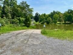 78 Holly Glen Road Decatur, TN 37322 - Photo 8 of 9 a view of a lake with a yard and large trees