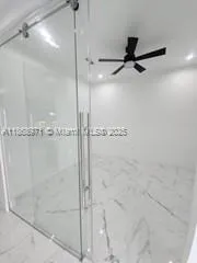 a view of a garage with furniture