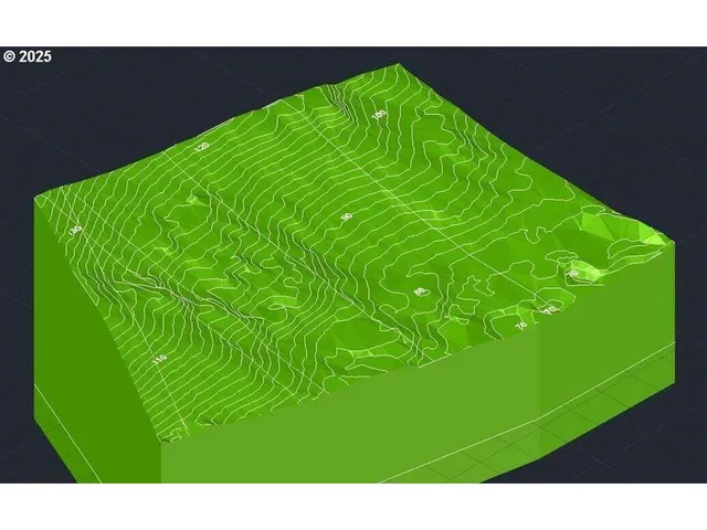 a view of a lush green hillside and houses