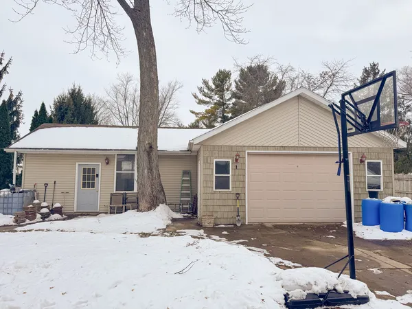a view of a house with a patio