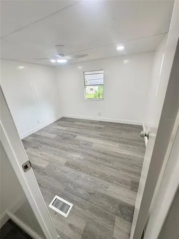 a view of empty room