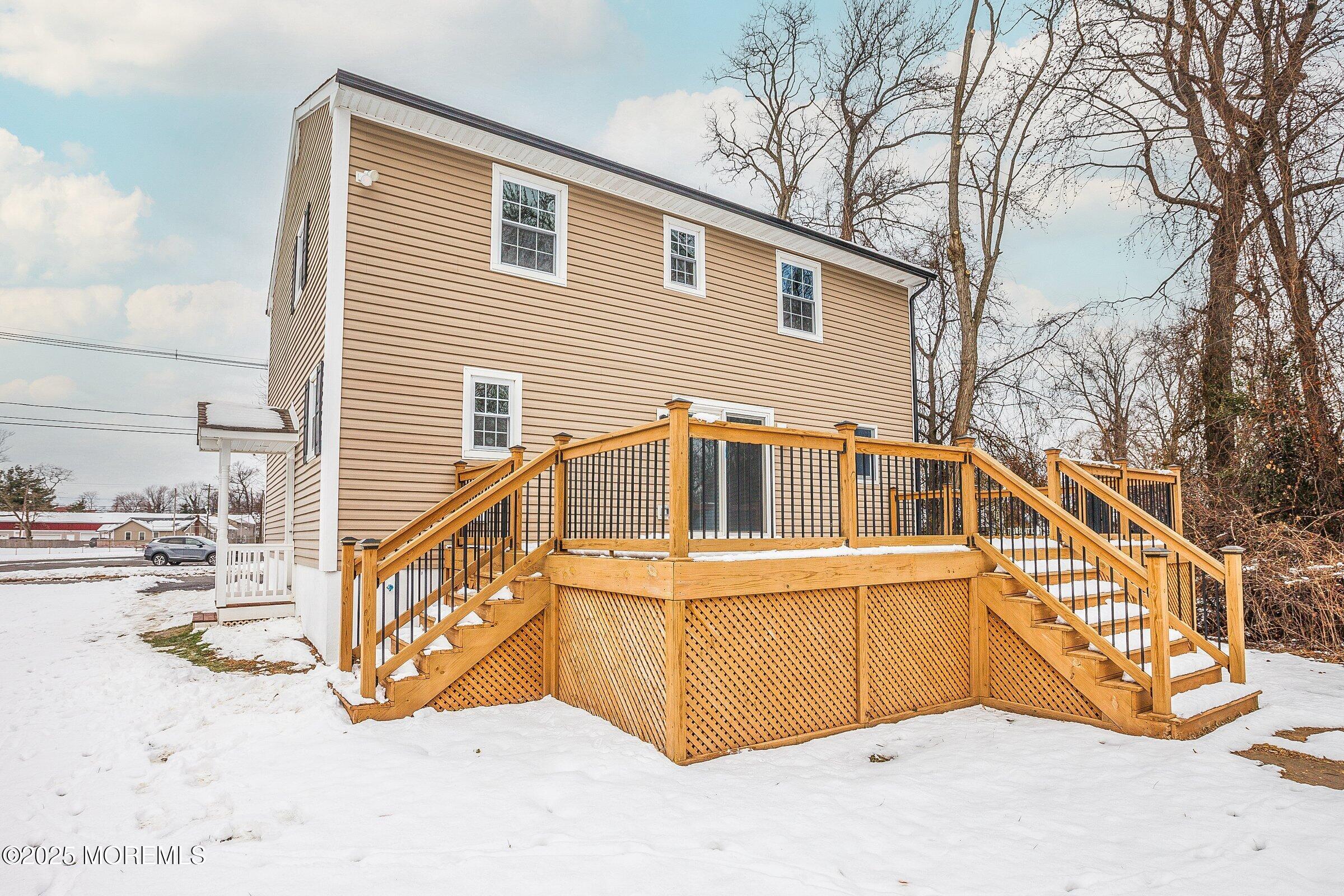 119 E Road Belford, NJ 07718 - Photo 21 of 21 a view of a house with a yard