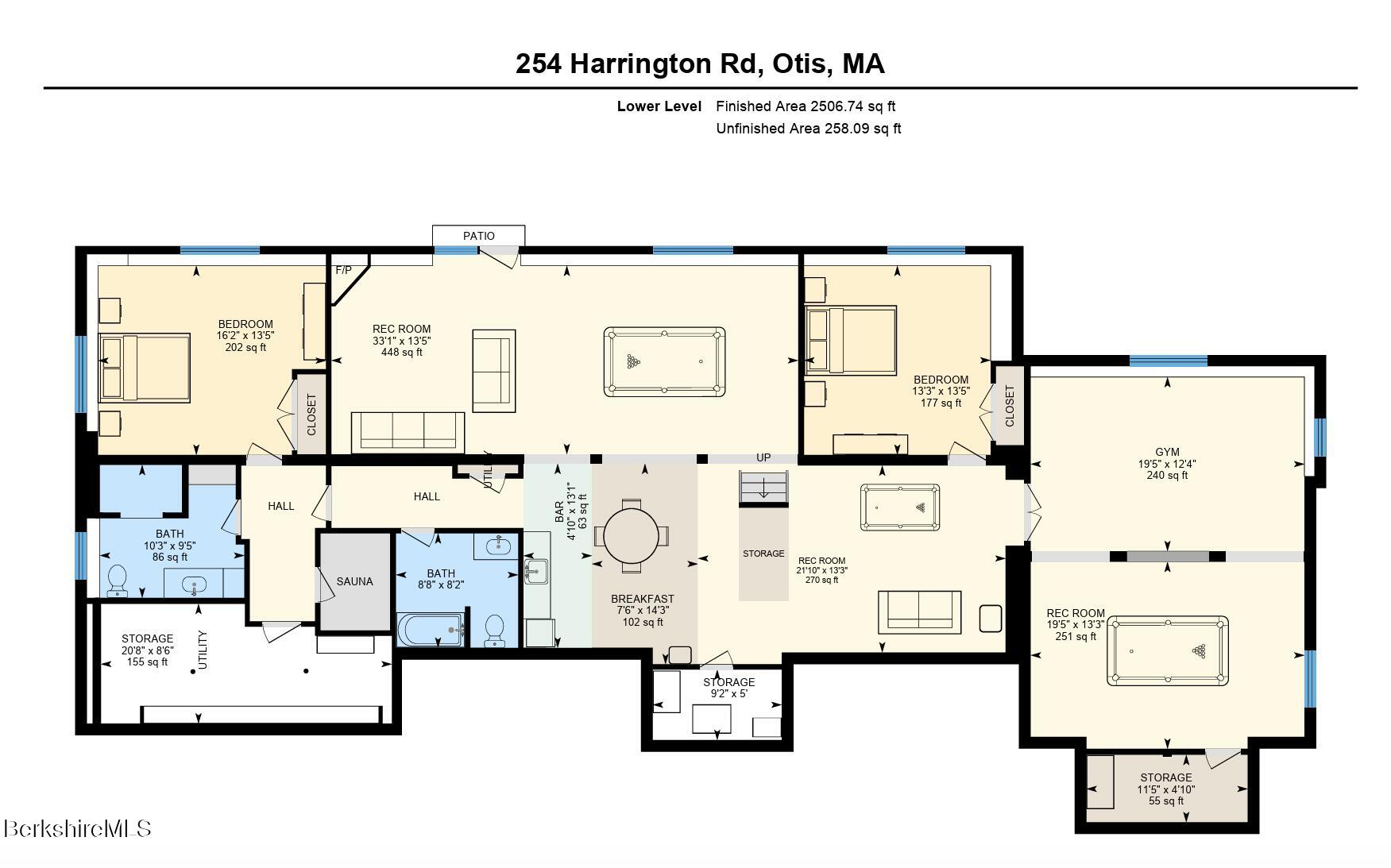 254 Harrington Road Otis, MA 01253 - Photo 4 of 64 LOWER LEVEL