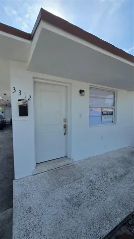 a view of empty room