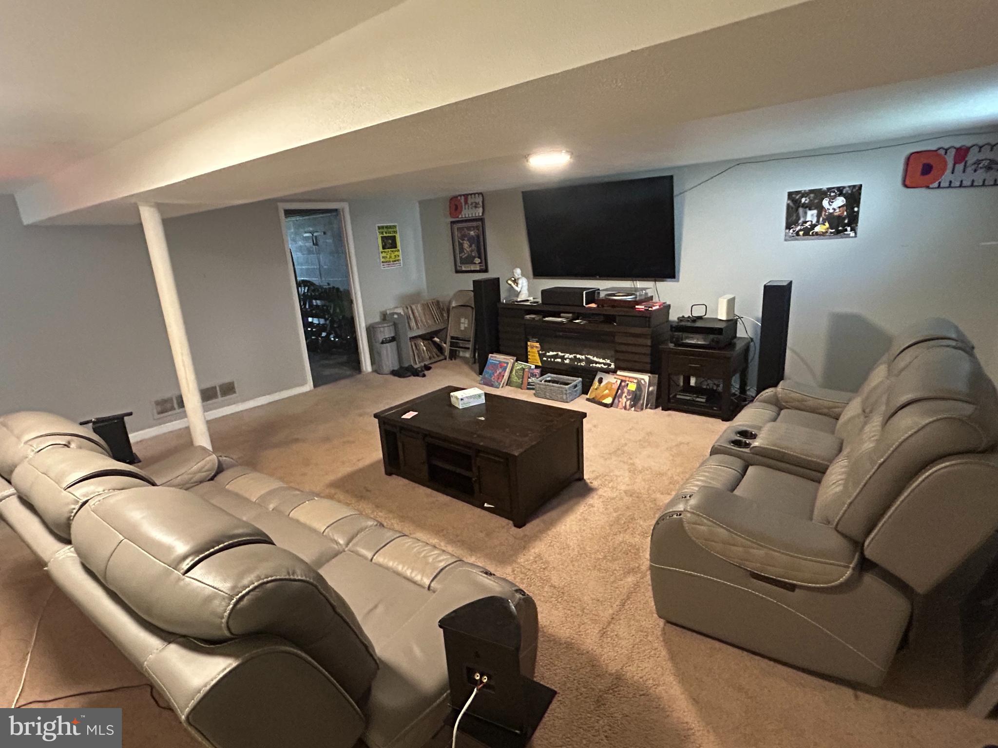 9079 Meadow Heights Road Randallstown, MD 21133 - Photo 6 of 12 Lower level family room