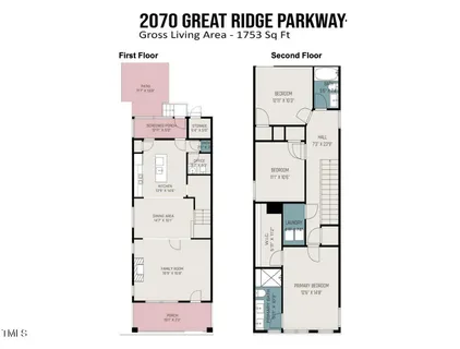 $479,000 | 2070 Great Ridge Parkway, Chapel Hill, NC 27516