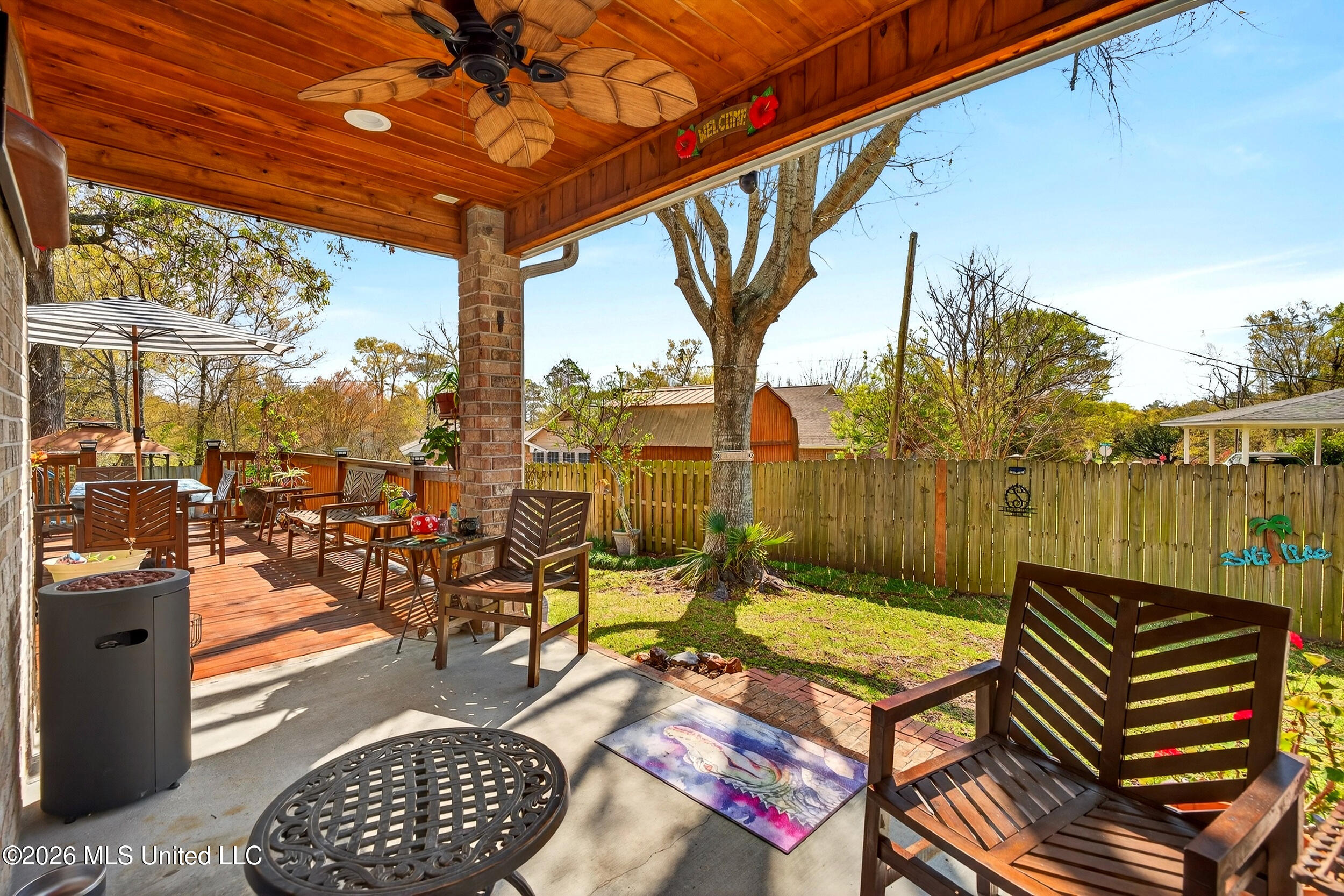 885 Manini Way Diamondhead, MS 39525 - Photo 42 of 55 41_backyard 1