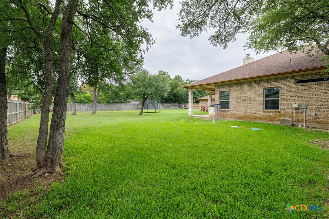910 Ridgeoak Drive Belton, TX 76513 - Photo 35 of 48 a view of a yard with a house and a large tree