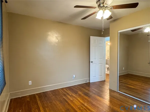 wooden floor in an empty room