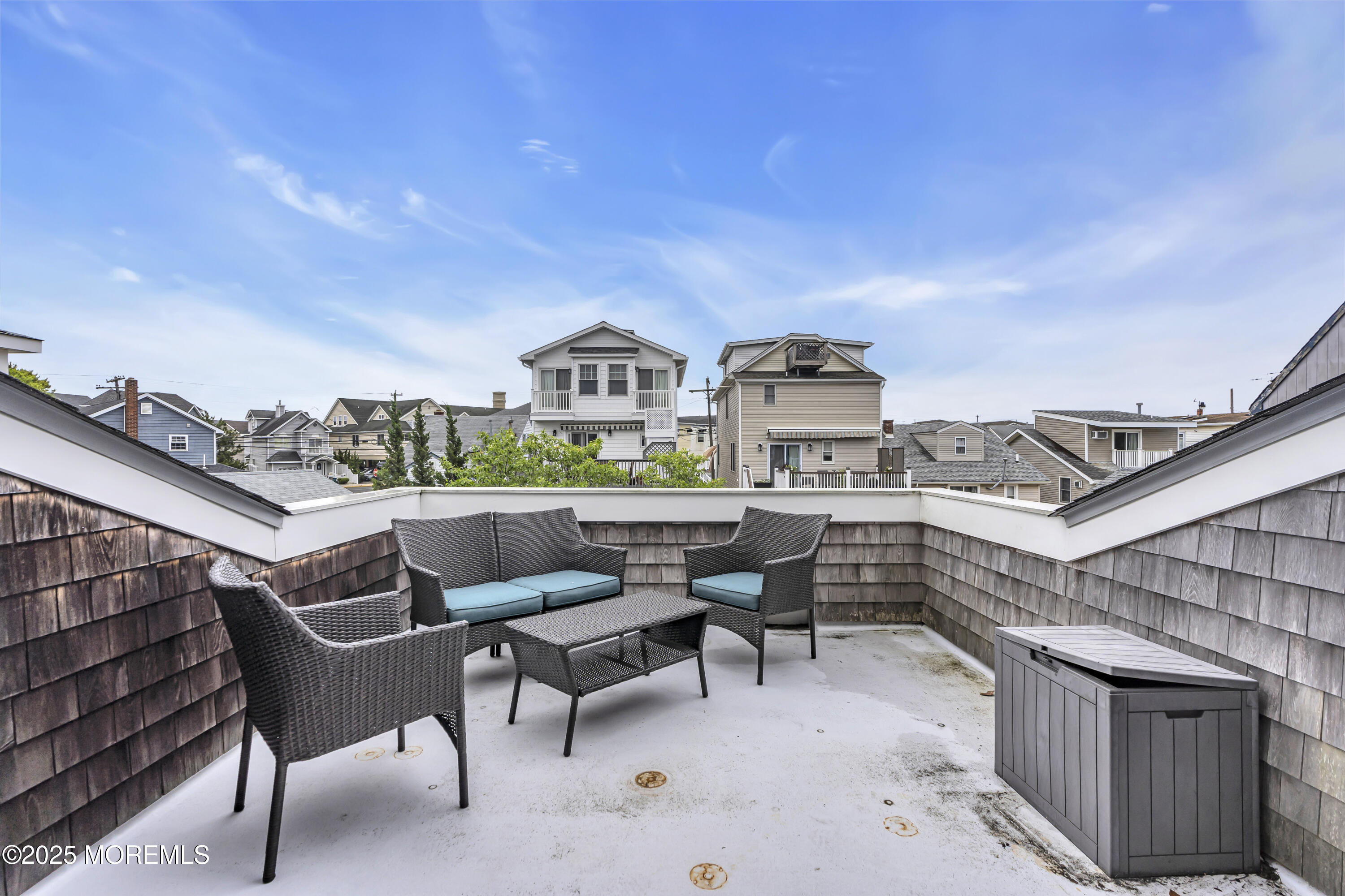 196 3rd Avenue Manasquan, NJ 08736 - Photo 22 of 36 a view of a terrace with furniture