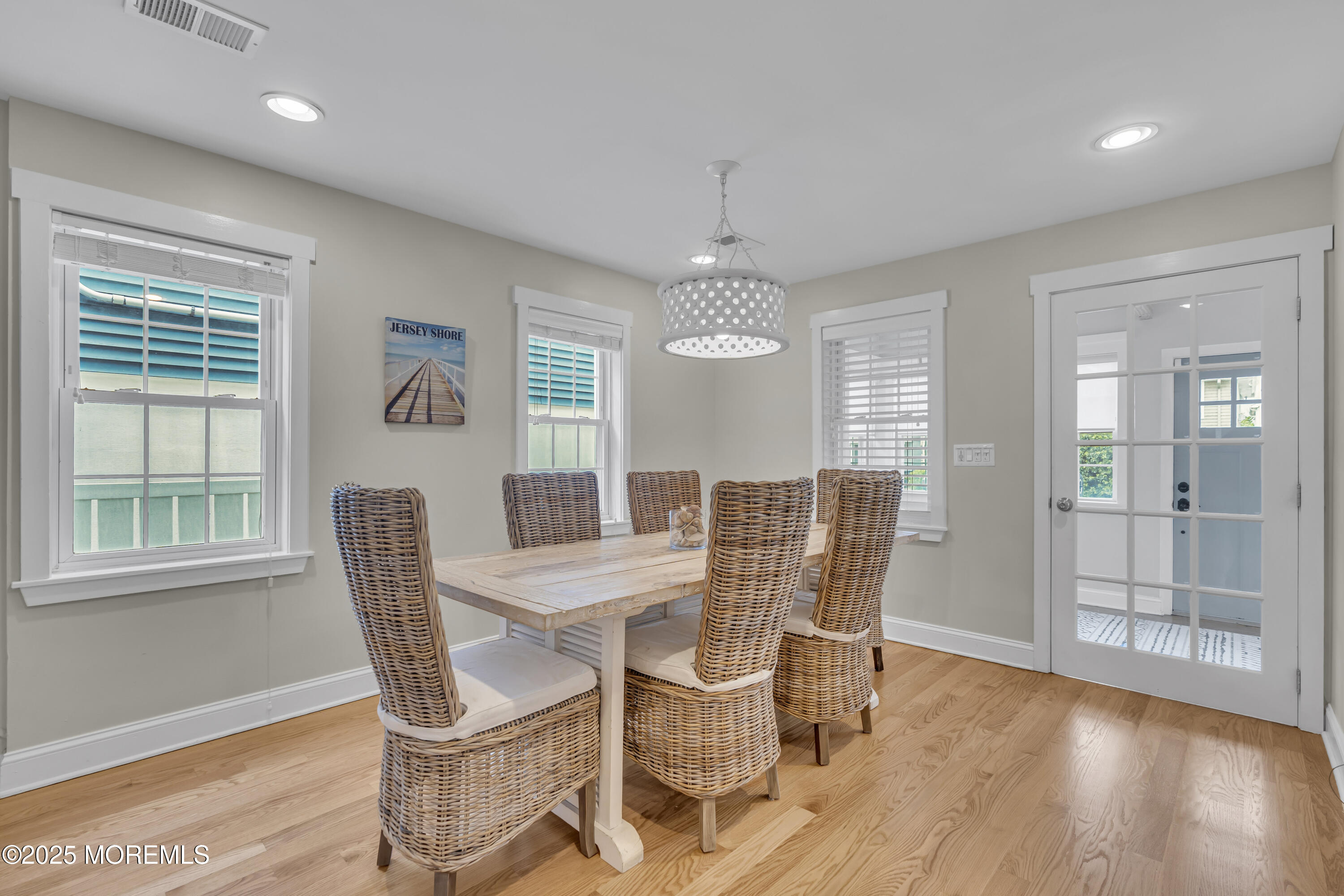 196 3rd Avenue Manasquan, NJ 08736 - Photo 5 of 36 a view of a dining room with furniture window and wooden floor