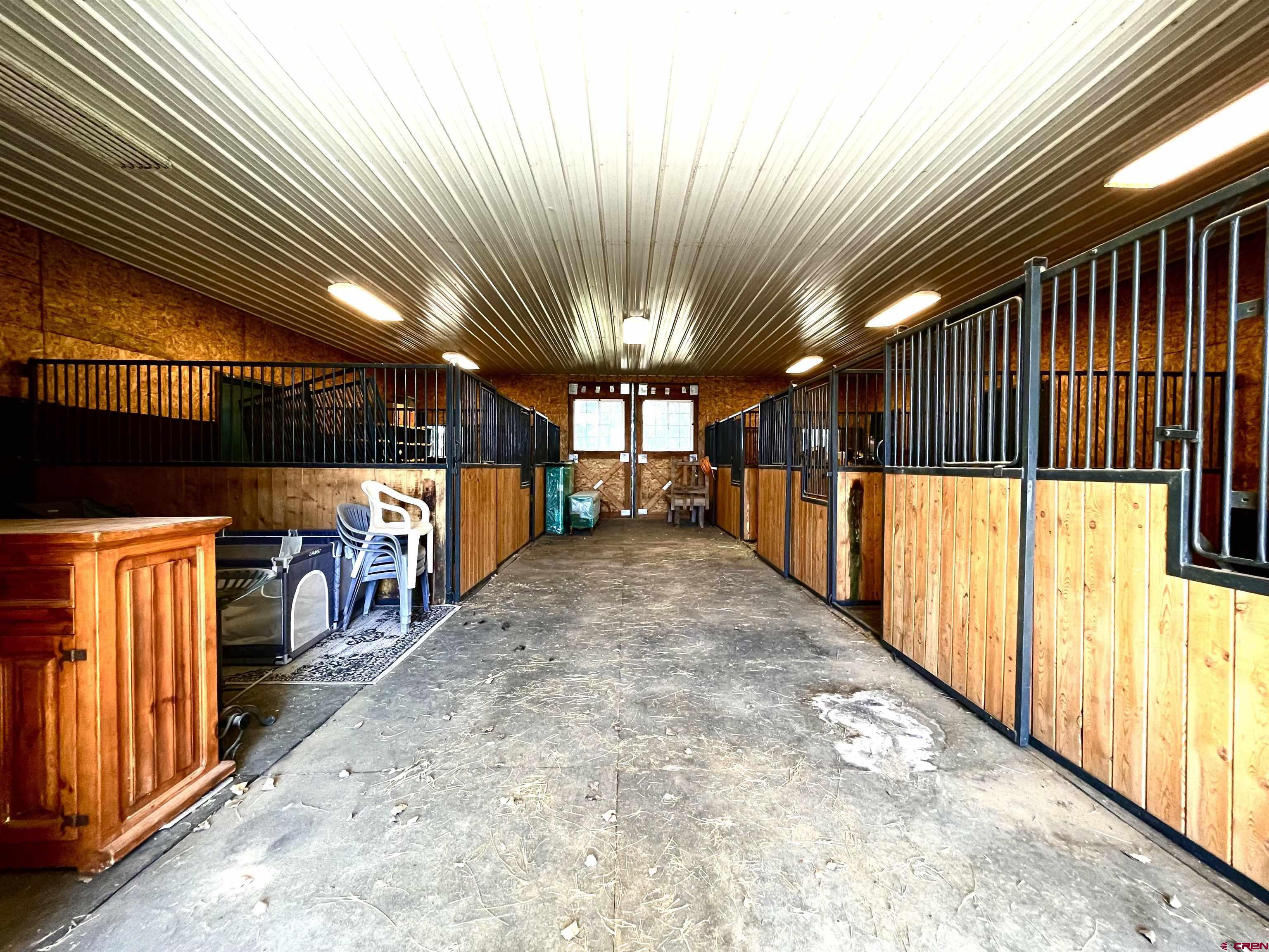 54867 Banner Road Delta, CO 81416 - Photo 30 of 33 a view of a hallway with wooden fence