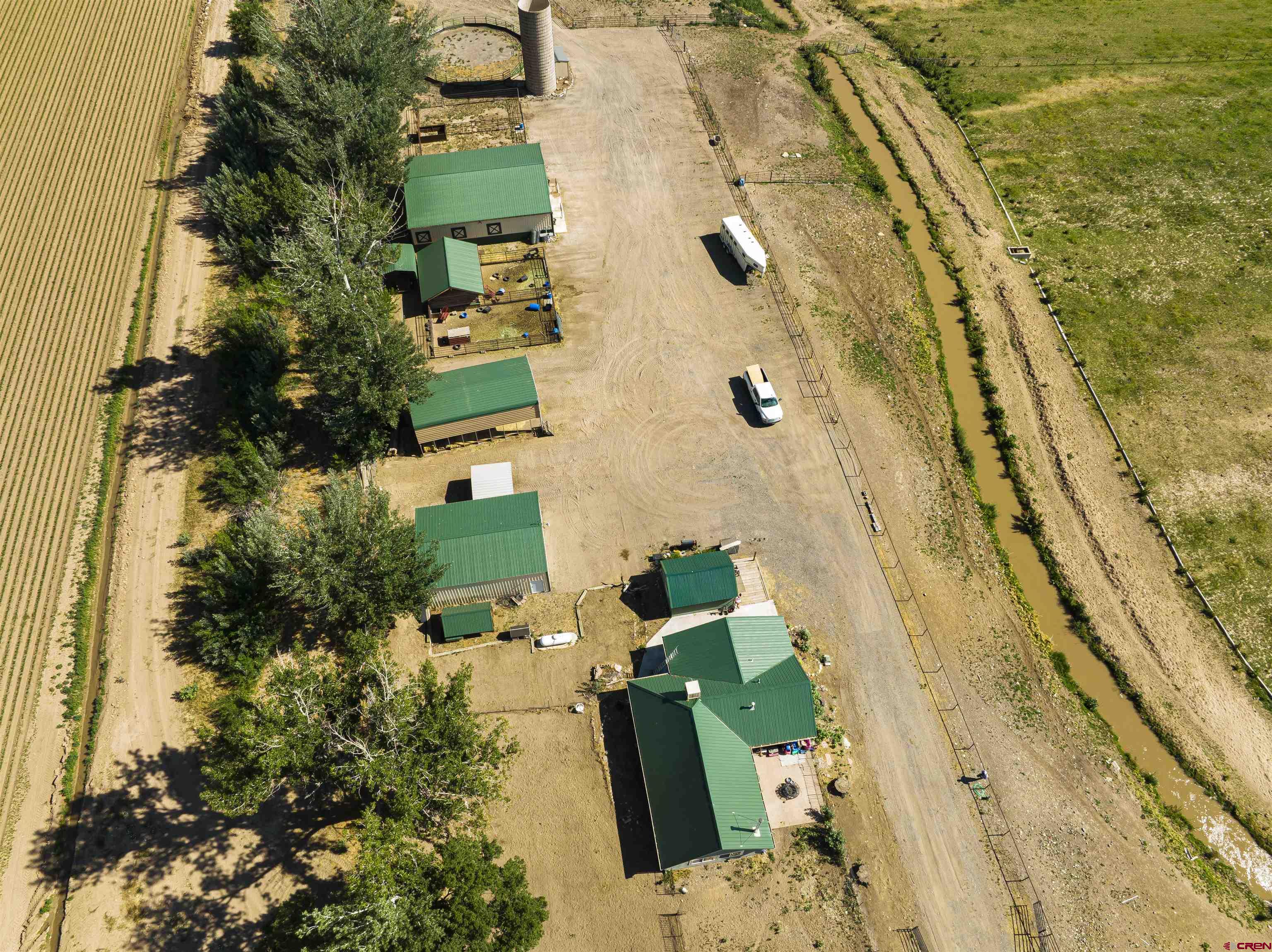 54867 Banner Road Delta, CO 81416 - Photo 5 of 33 an aerial view of a house with a yard