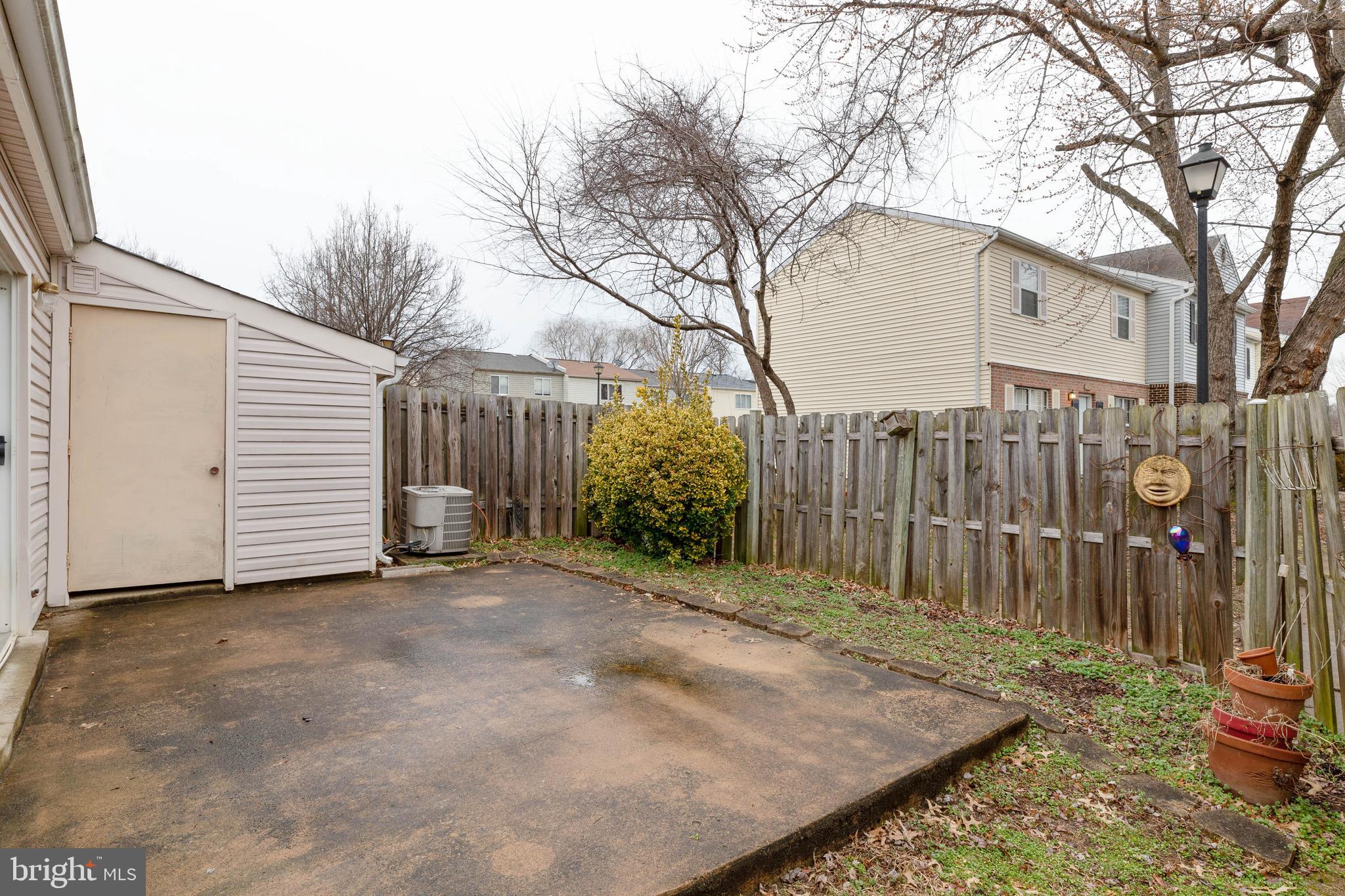 3806 Port Hope Point Triangle, VA 22172 - Photo 27 of 29 Fully Fenced with a nice patio and 1 of two sheds