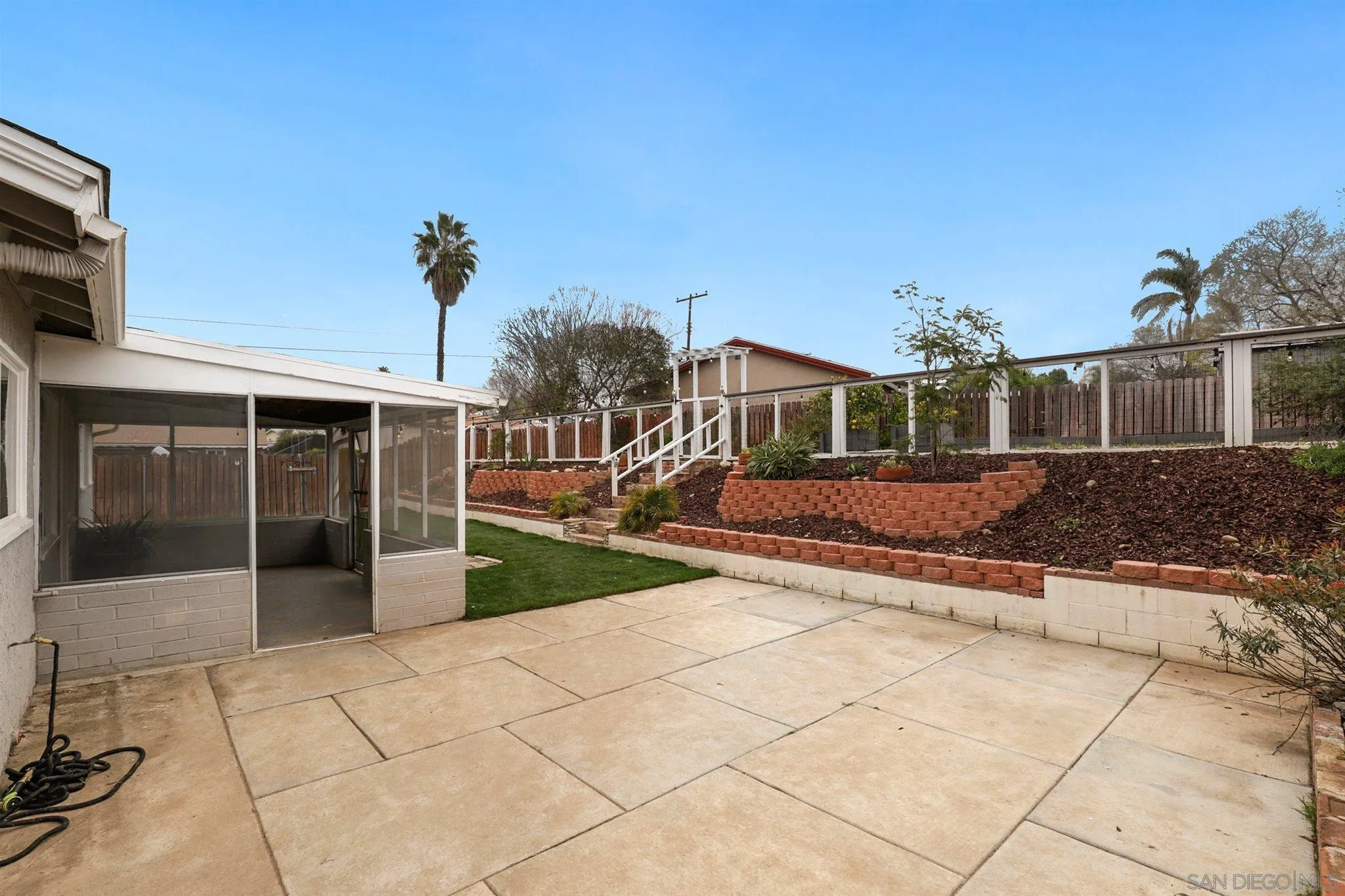 9753 Settle Road Santee, CA 92071 - Photo 23 of 31 a view of a back yard of the house